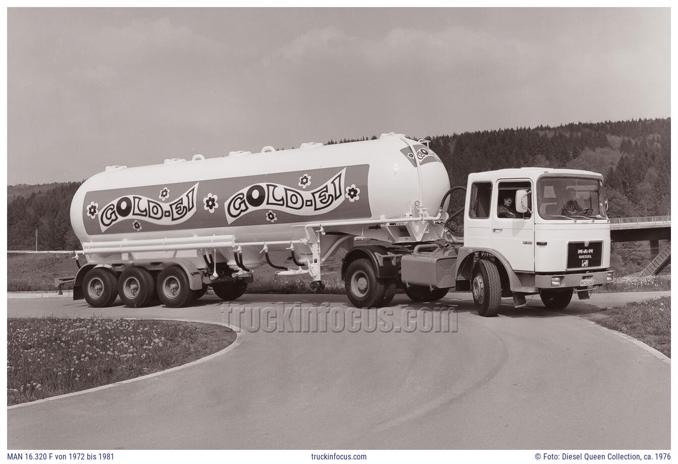 MAN 16.320 F von 1972 bis 1981 Foto ca. 1976