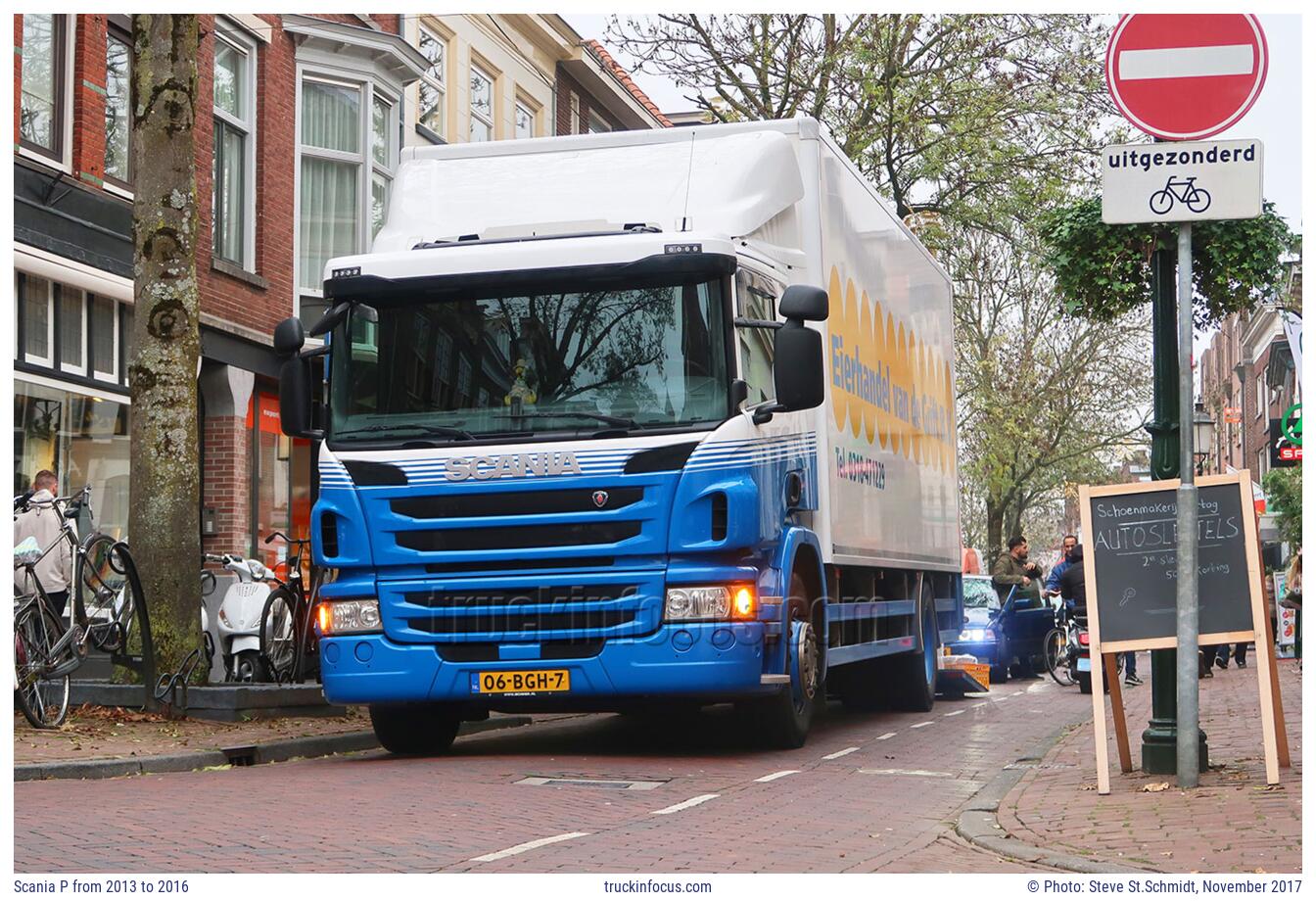 Scania P from 2013 to 2016 Photo November 2017