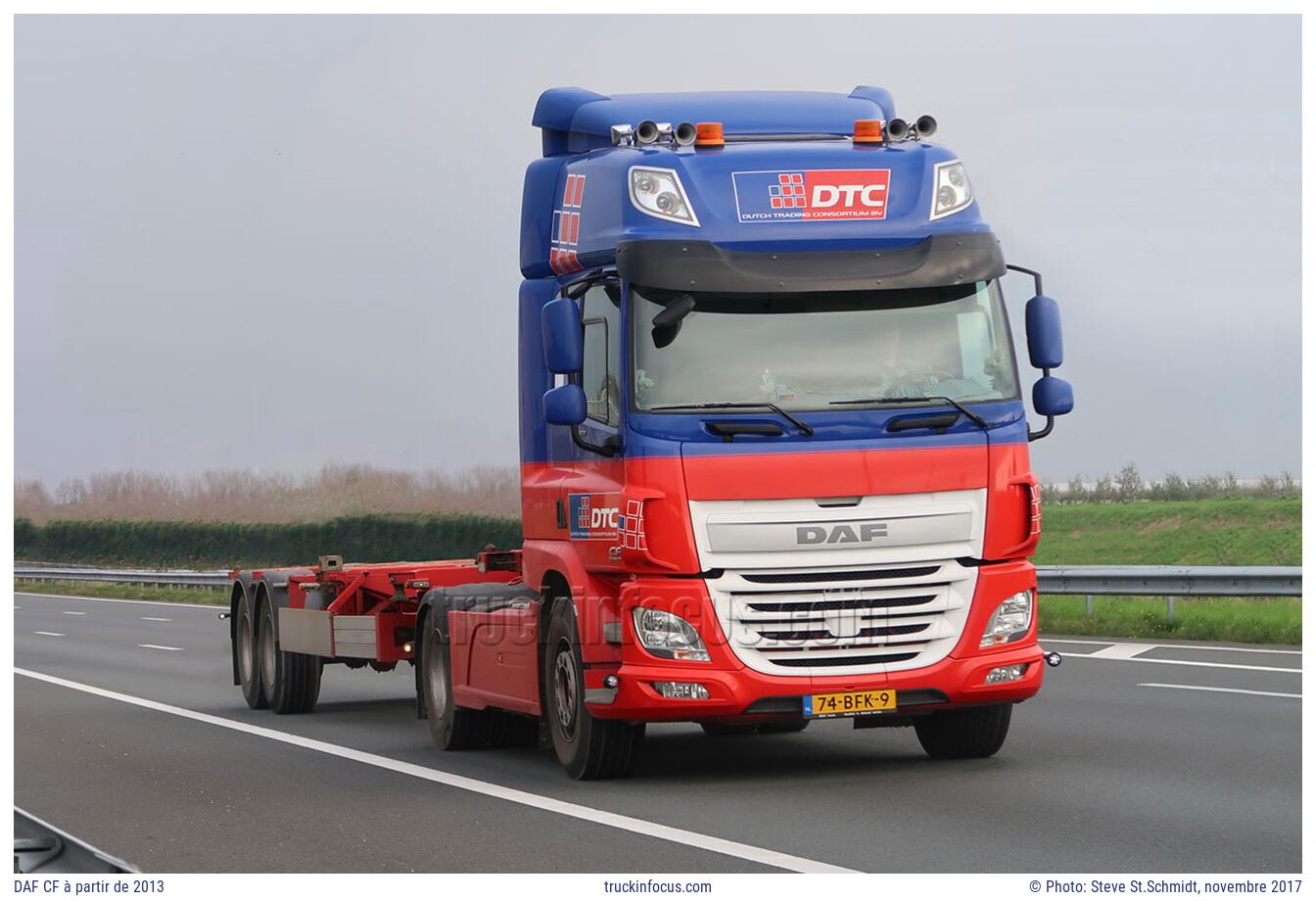 DAF CF à partir de 2013 Photo novembre 2017