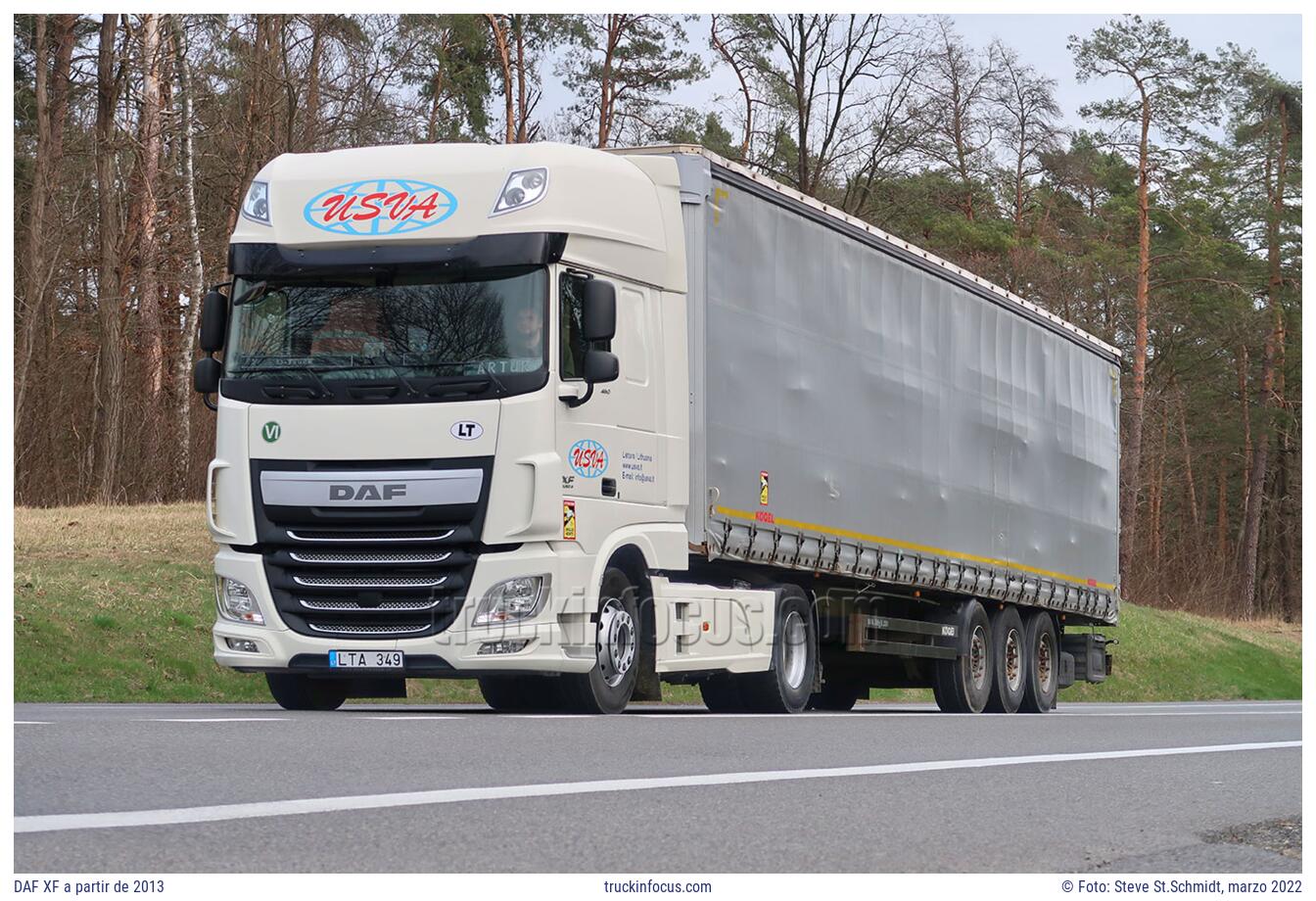 DAF XF a partir de 2013 Foto marzo 2022