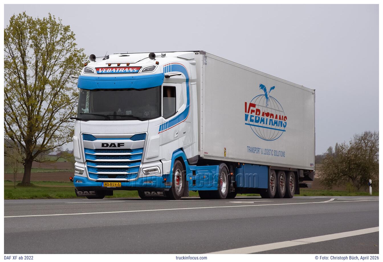 DAF XF ab 2022 Foto April 2026
