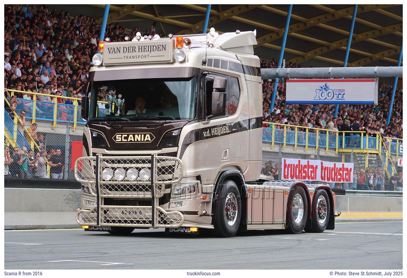 Scania R from 2016 Photo July 2025