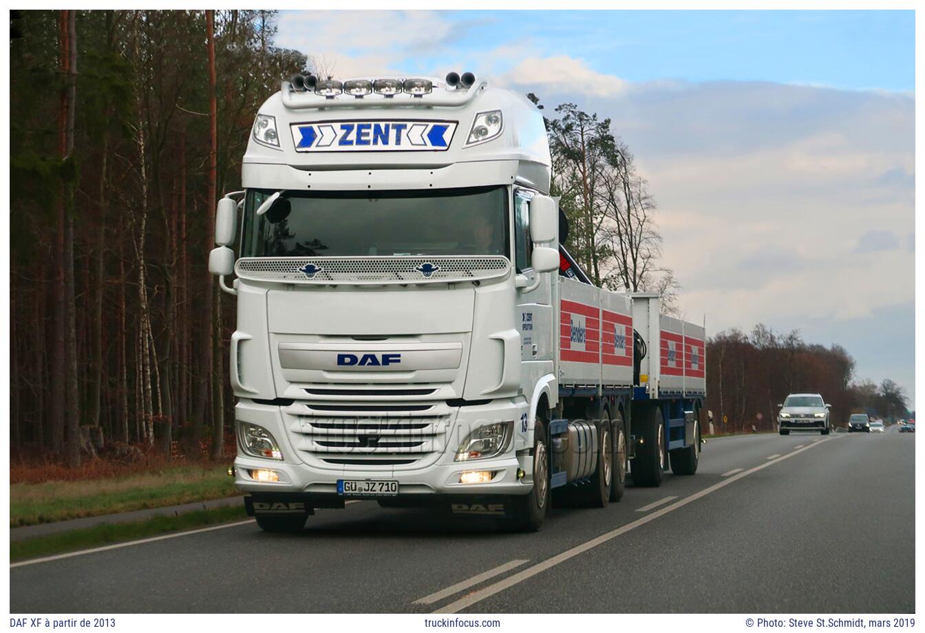 DAF XF à partir de 2013 Photo mars 2019