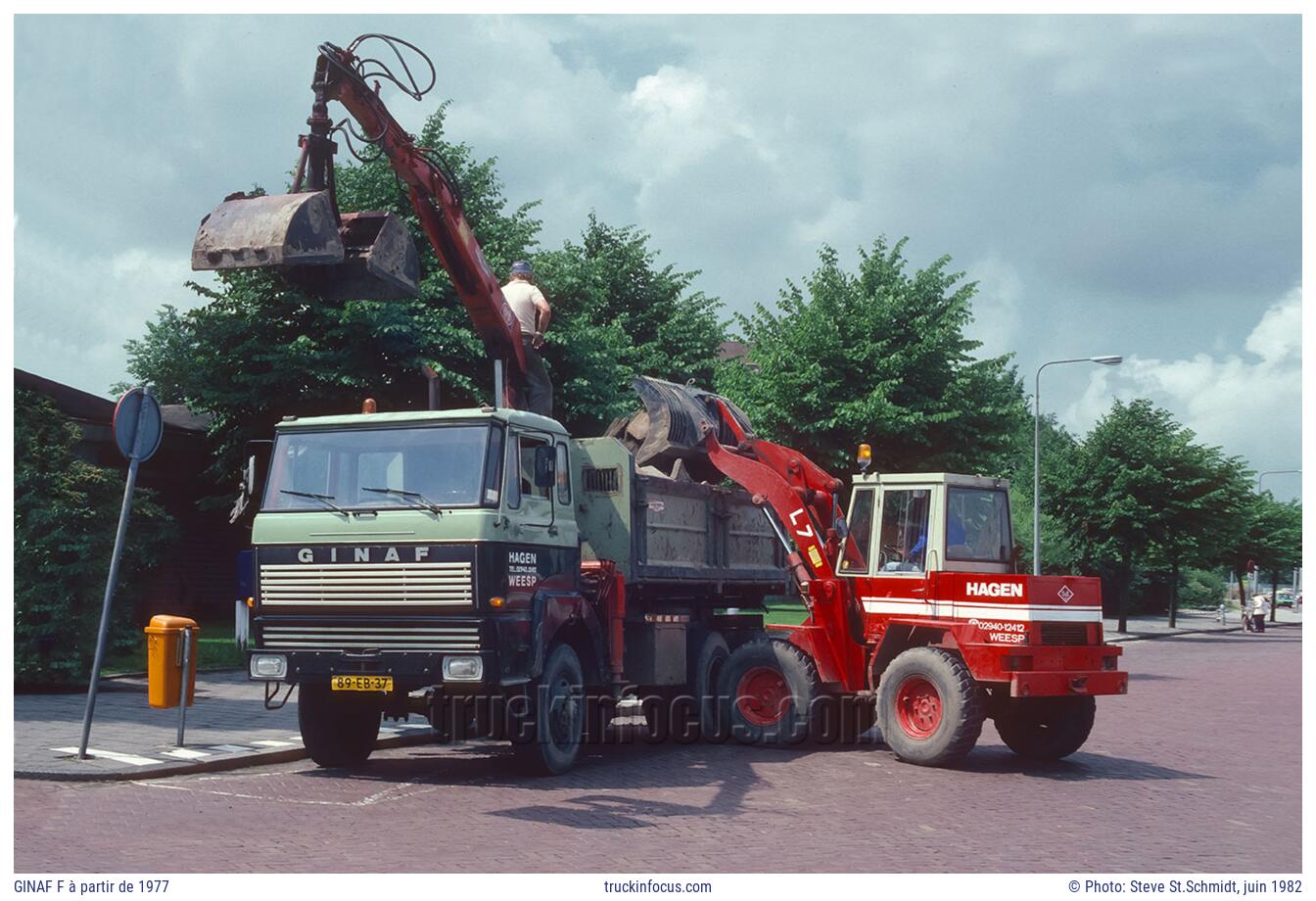 GINAF F à partir de 1977 Photo juin 1982