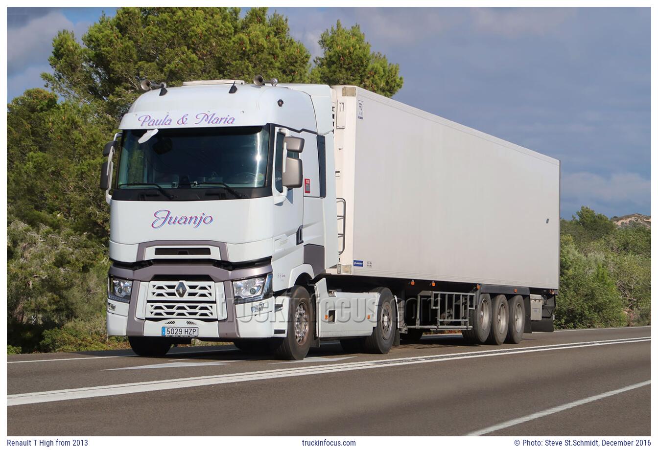 Renault T High from 2013 Photo December 2016