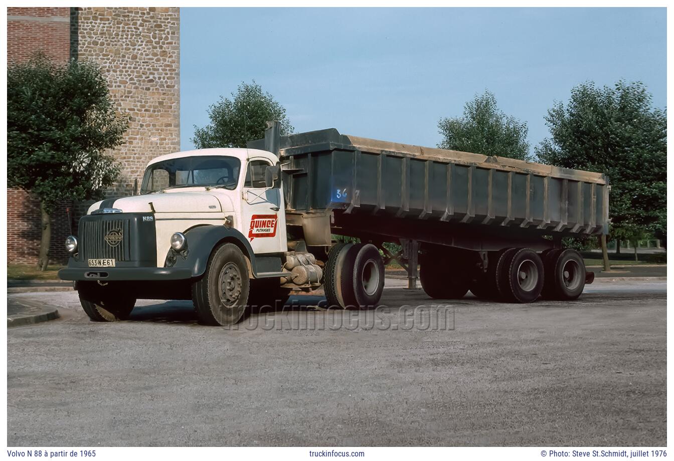 Volvo N 88 à partir de 1965 Photo juillet 1976