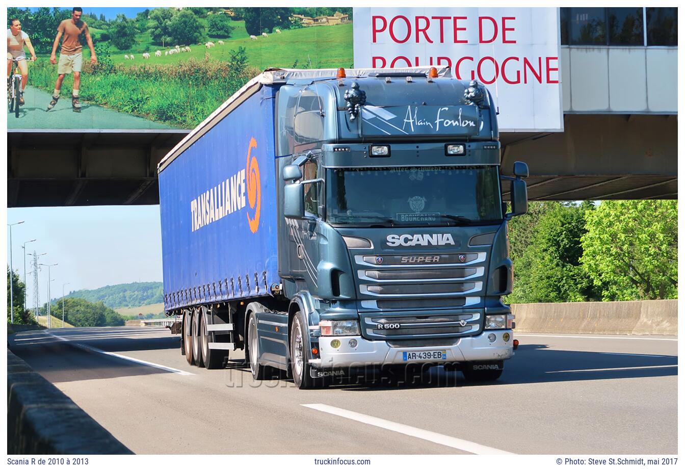 Scania R de 2010 à 2013 Photo mai 2017