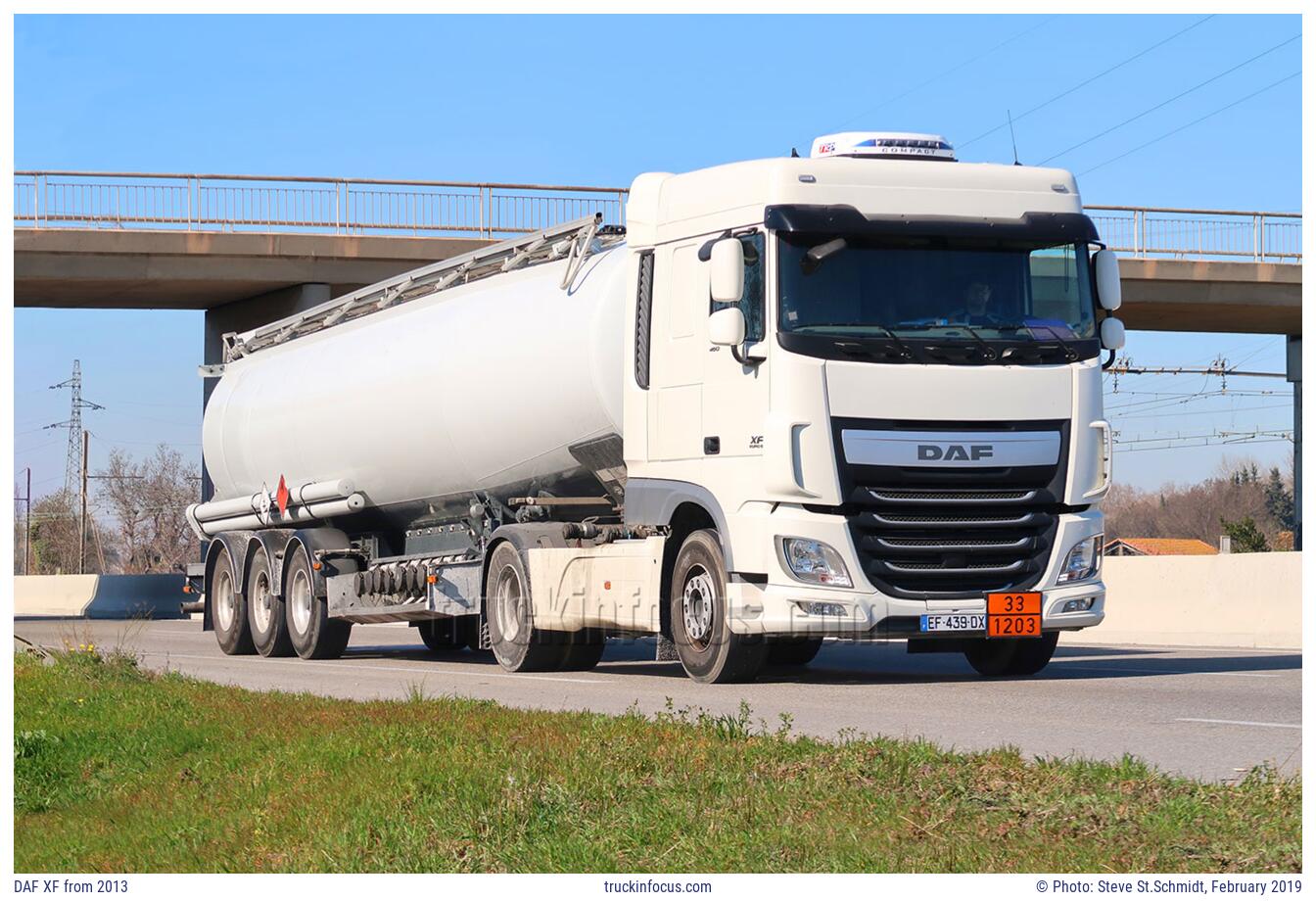 DAF XF from 2013 Photo February 2019