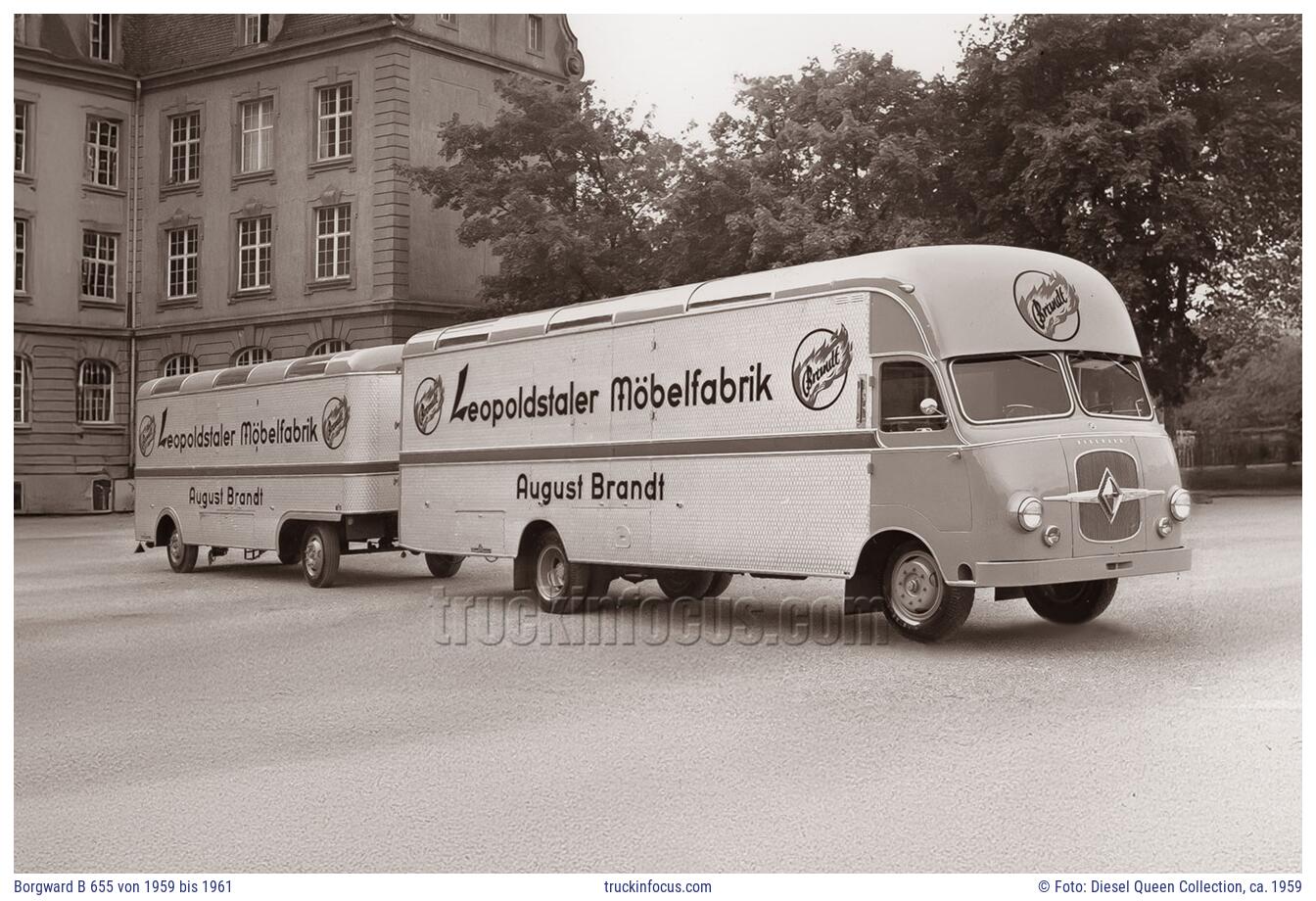 Borgward B 655 von 1959 bis 1961 Foto ca. 1959