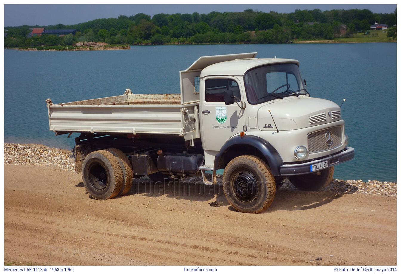 Mercedes LAK 1113 de 1963 a 1969 Foto mayo 2014