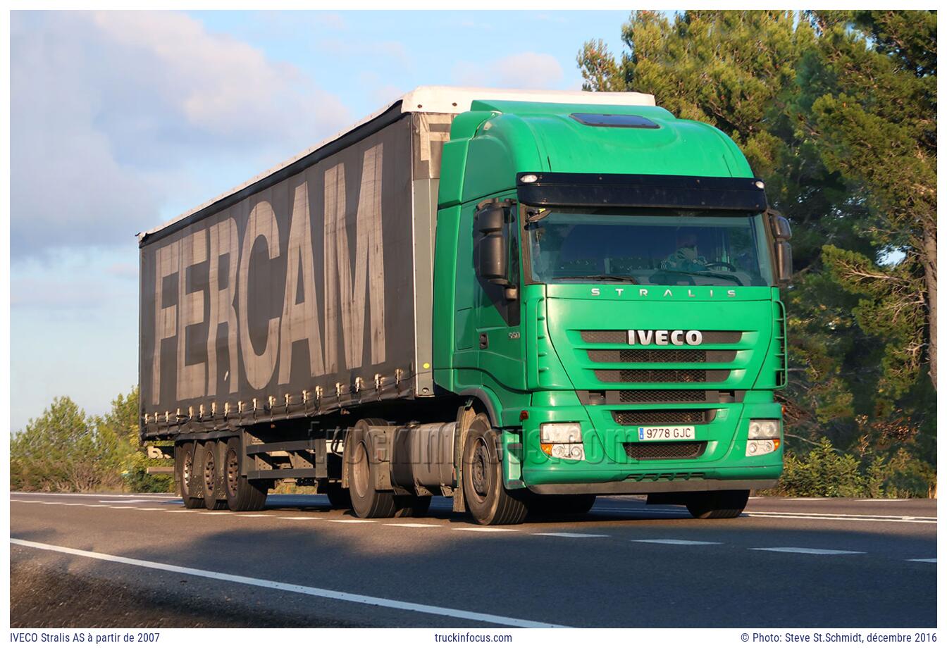 IVECO Stralis AS à partir de 2007 Photo décembre 2016