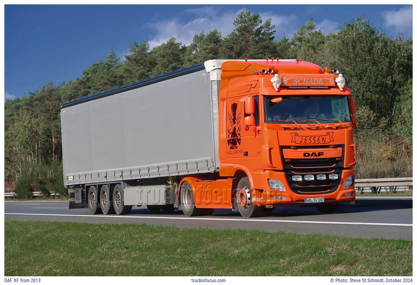 DAF XF from 2013 Photo October 2024