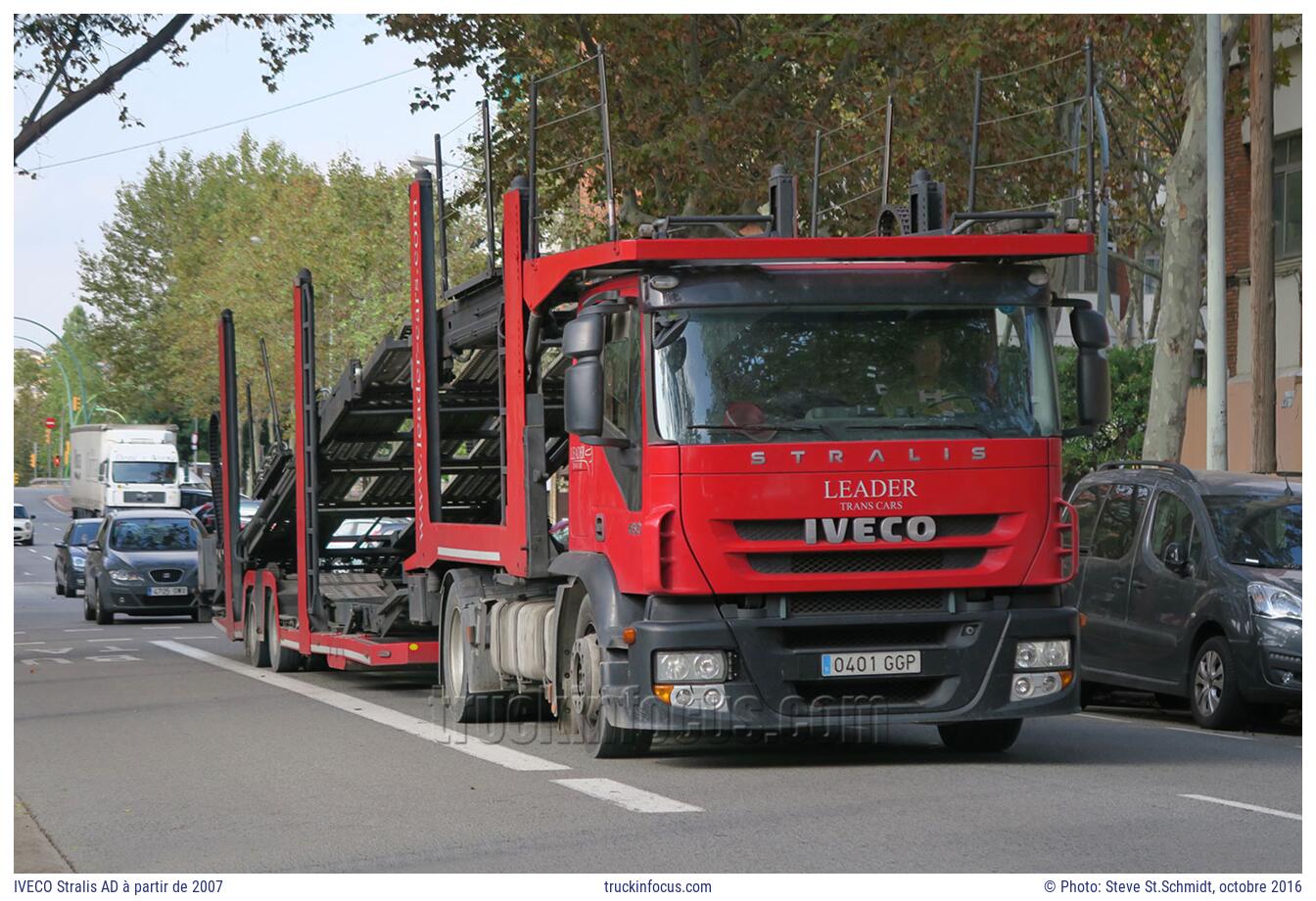 IVECO Stralis AD à partir de 2007 Photo octobre 2016