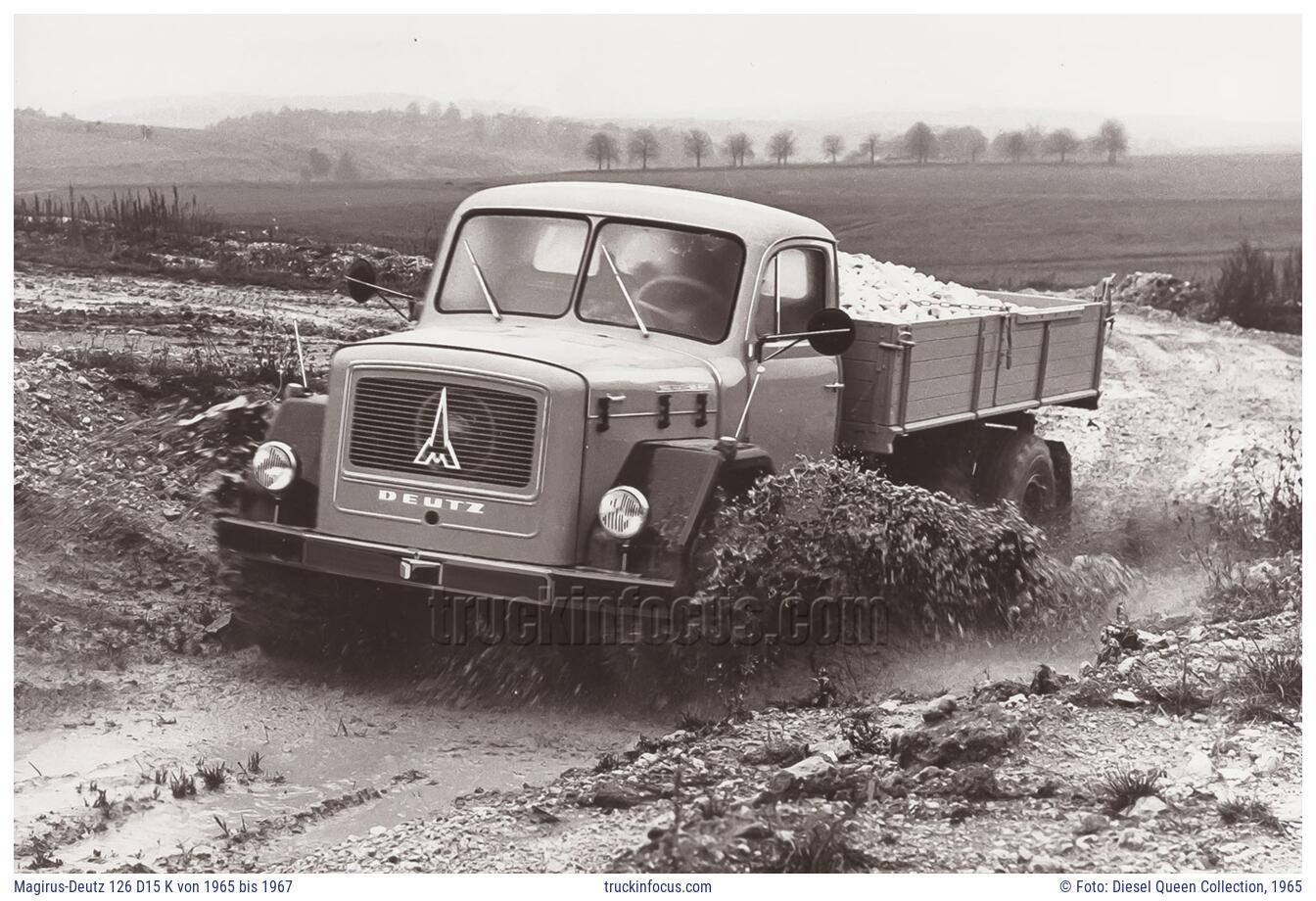Magirus-Deutz 126 D15 K von 1965 bis 1967 Foto 1965