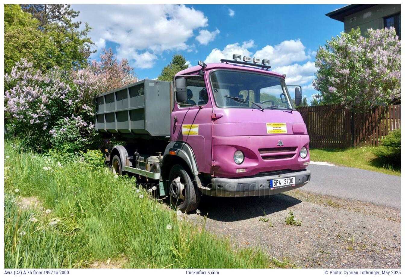 Avia (CZ) A 75 from 1997 to 2000 Photo May 2025