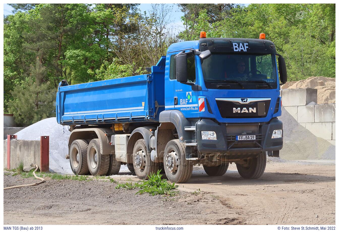 MAN TGS (Bau) ab 2013 Foto Mai 2022