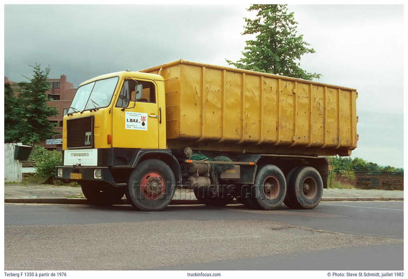 Terberg F 1350 à partir de 1976 Photo juillet 1982