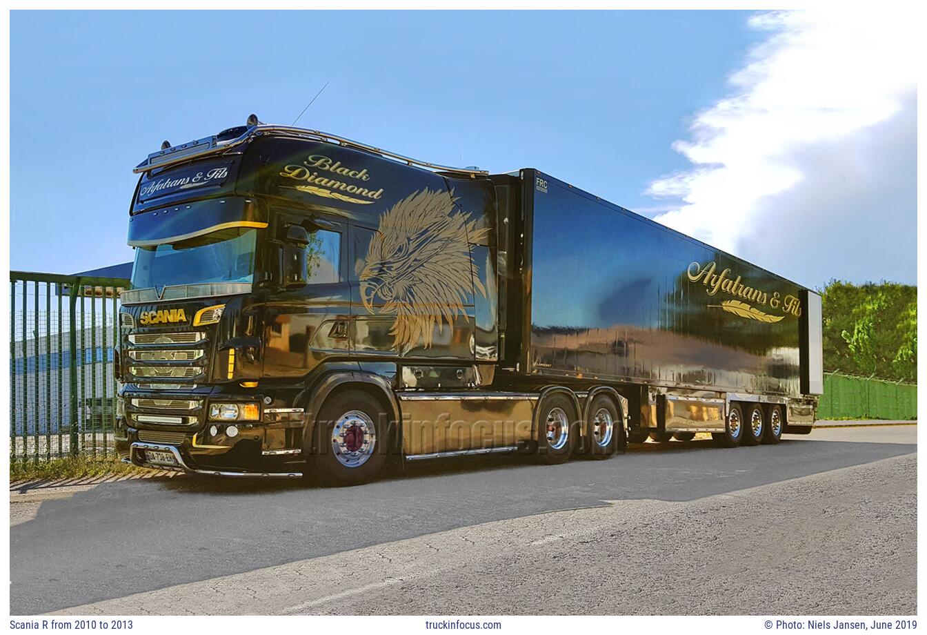 Scania R from 2010 to 2013 Photo June 2019