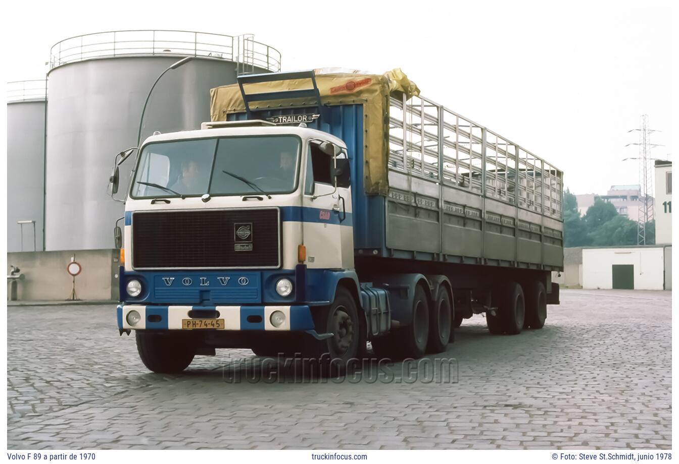 Volvo F 89 a partir de 1970 Foto junio 1978