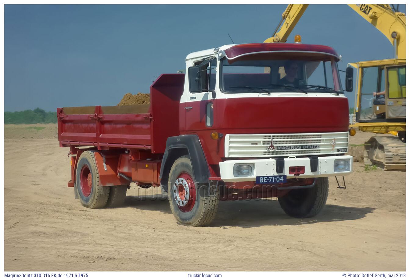 Magirus-Deutz 310 D16 FK de 1971 à 1975 Photo mai 2018