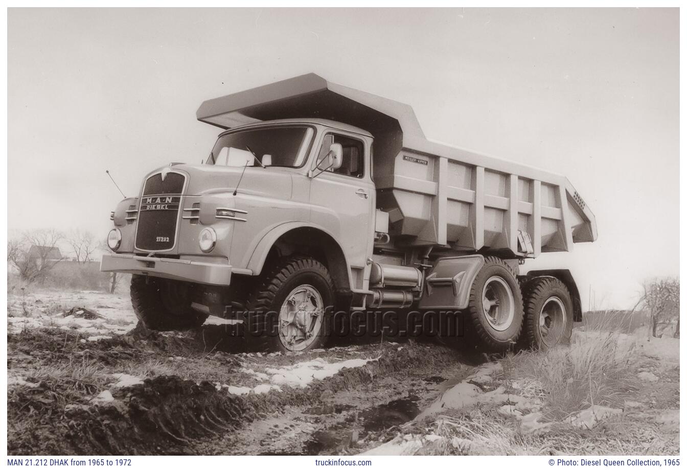 MAN 21.212 DHAK from 1965 to 1972 Photo 1965