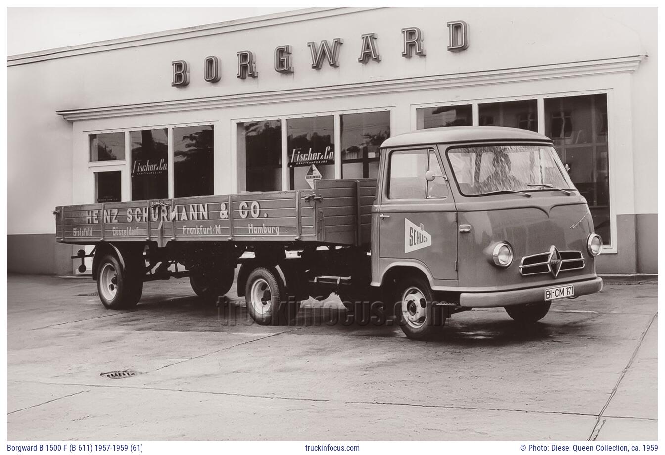 Borgward B 1500 F (B 611) 1957-1959 (61) Photo ca. 1959