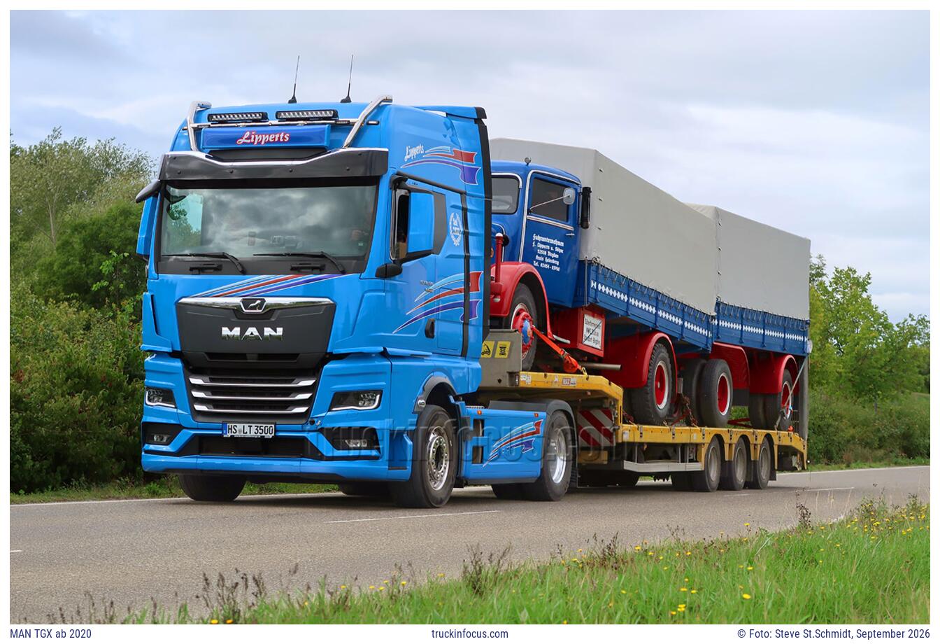 MAN TGX ab 2020 Foto September 2026