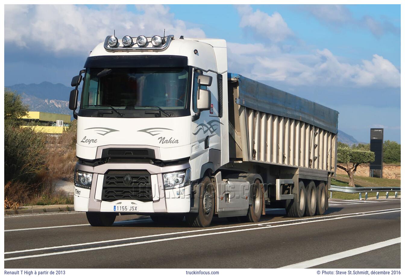 Renault T High à partir de 2013 Photo décembre 2016