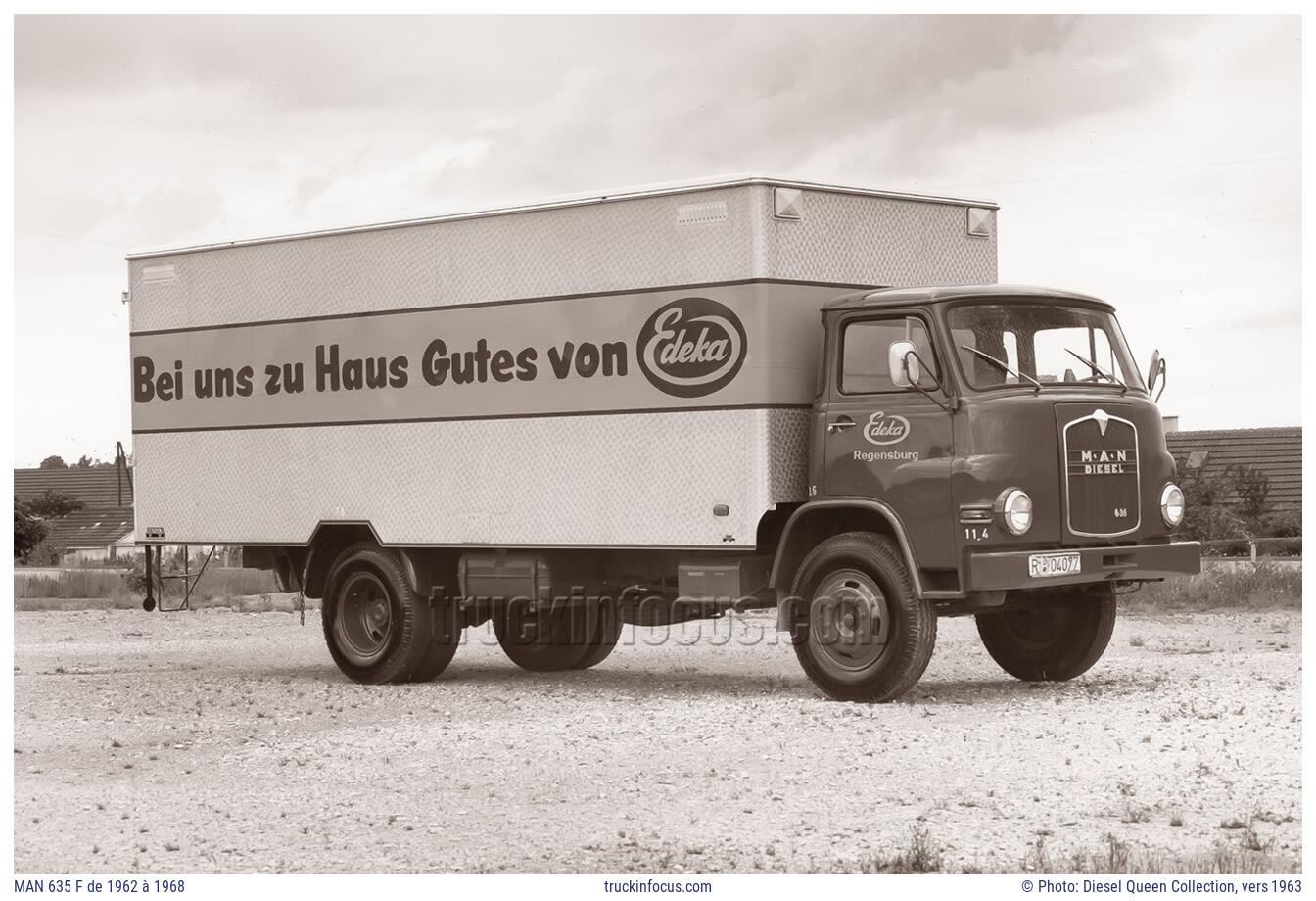 MAN 635 F de 1962 à 1968 Photo vers 1963