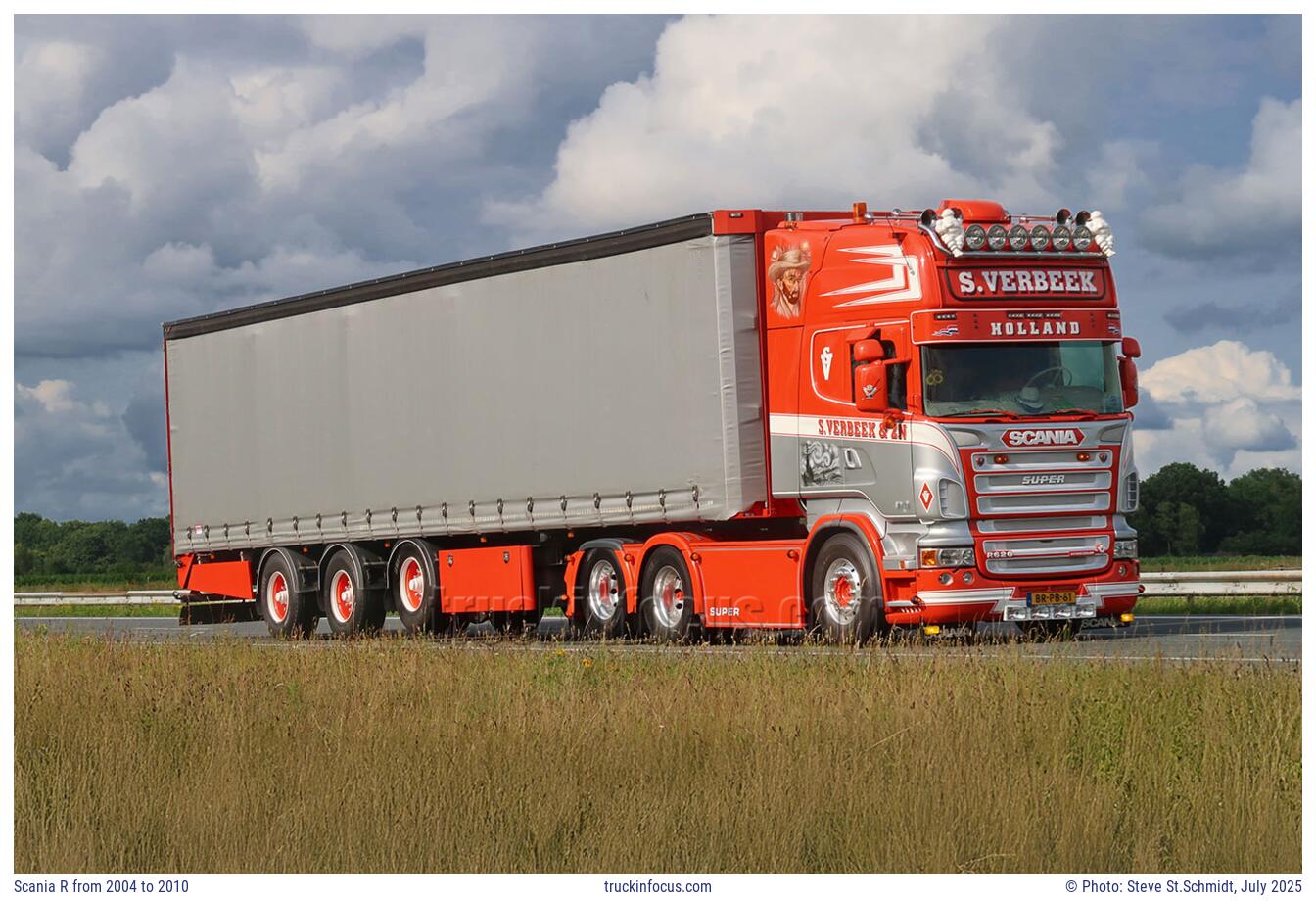 Scania R from 2004 to 2010 Photo July 2025