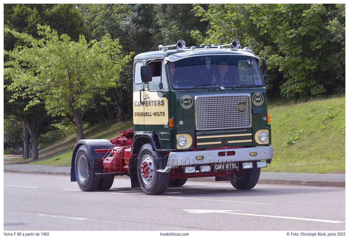Volvo F 88 a partir de 1965 Foto junio 2025