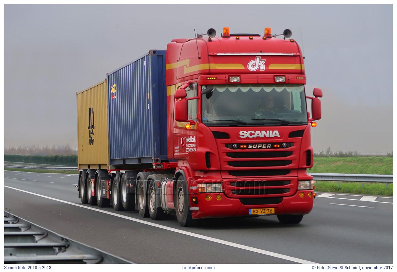 Scania R de 2010 a 2013 Foto noviembre 2017