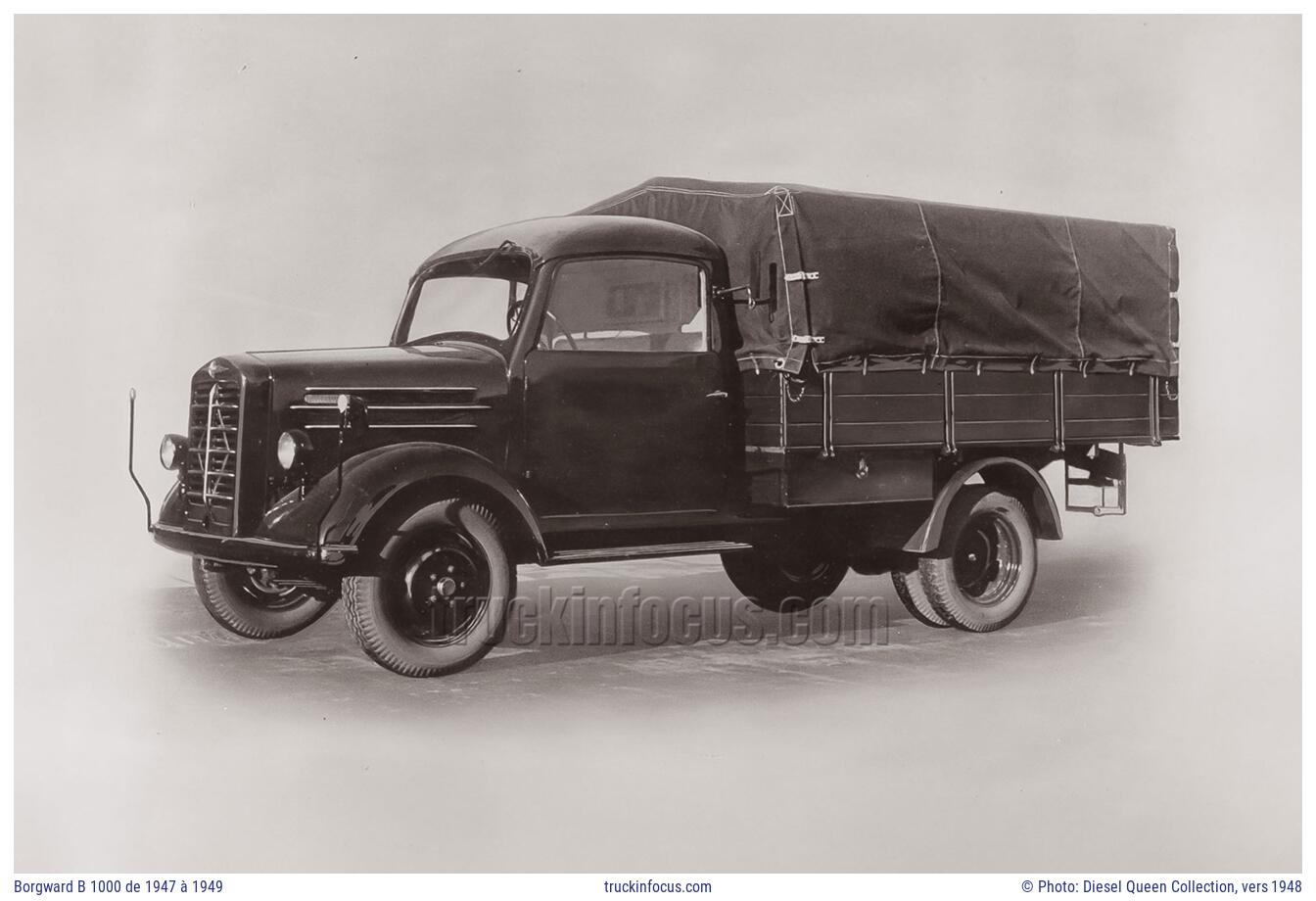Borgward B 1000 de 1947 à 1949 Photo vers 1948