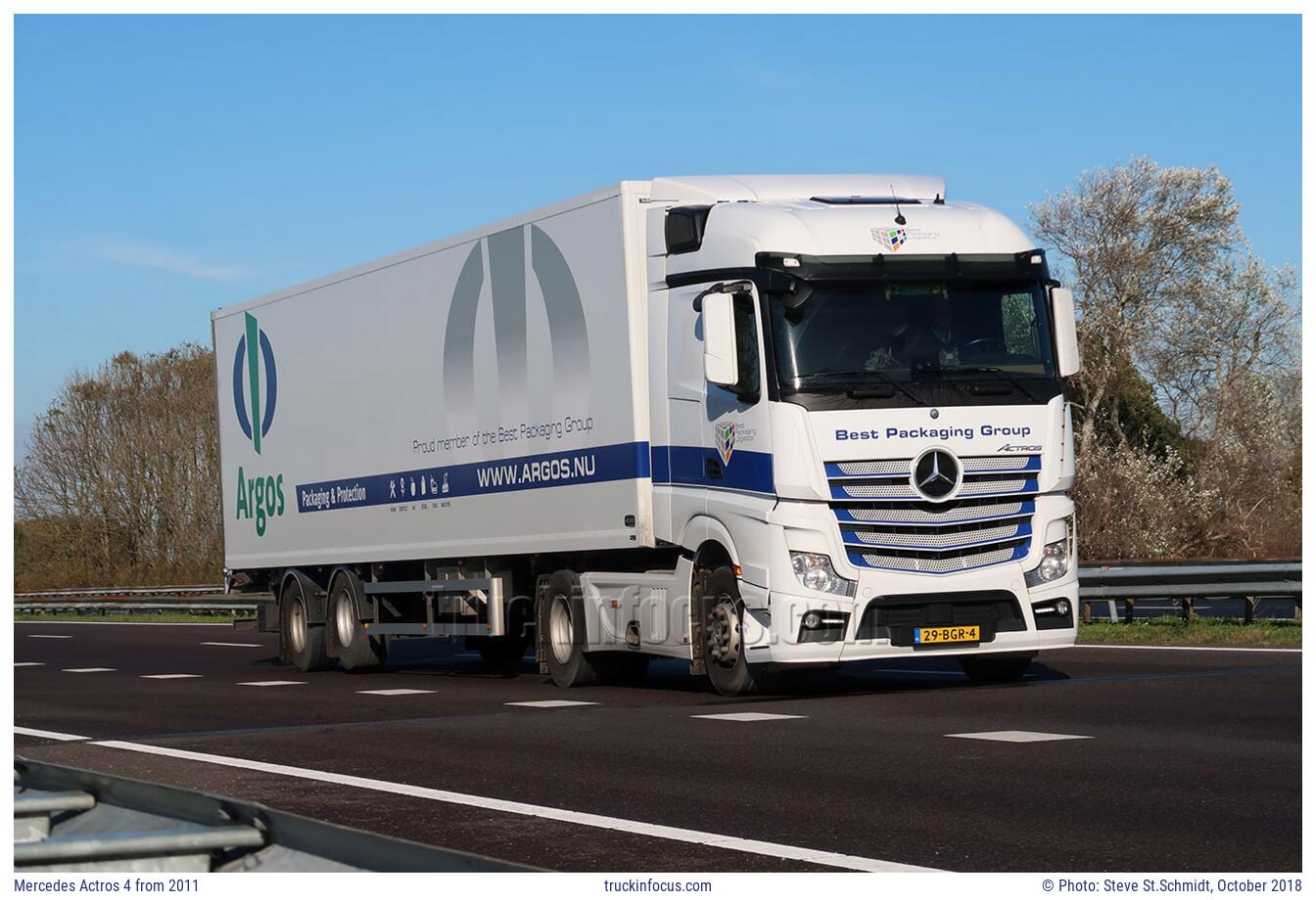 Mercedes Actros 4 from 2011 Photo October 2018