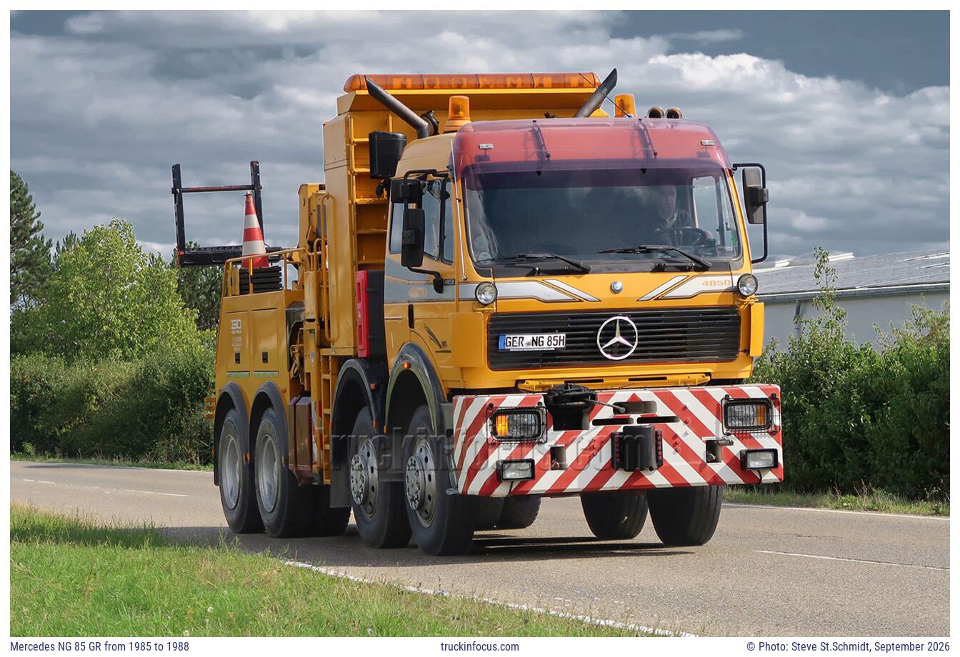 Mercedes NG 85 GR from 1985 to 1988 Photo September 2026