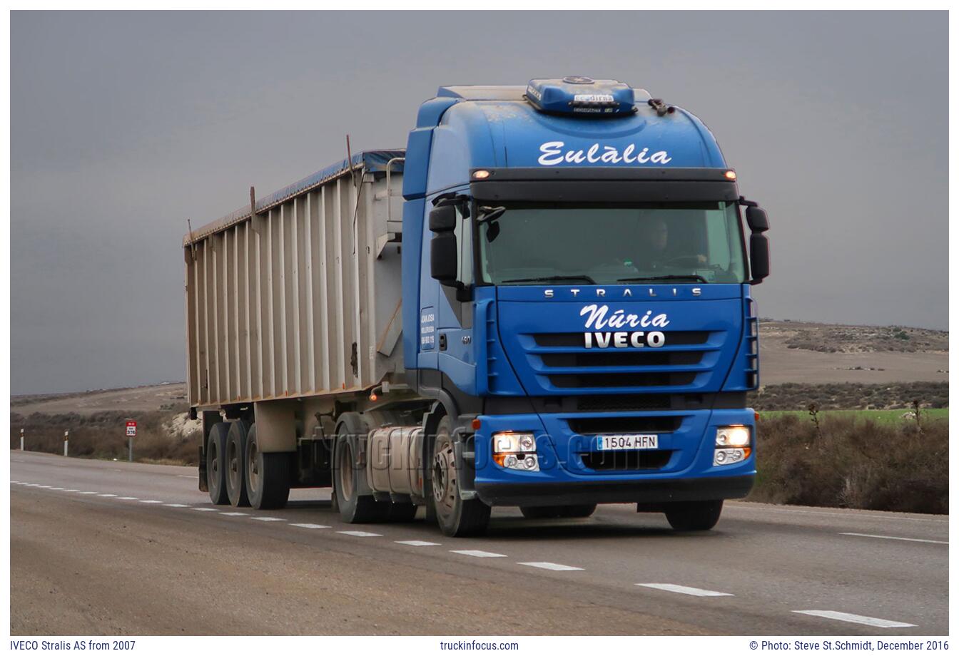 IVECO Stralis AS from 2007 Photo December 2016