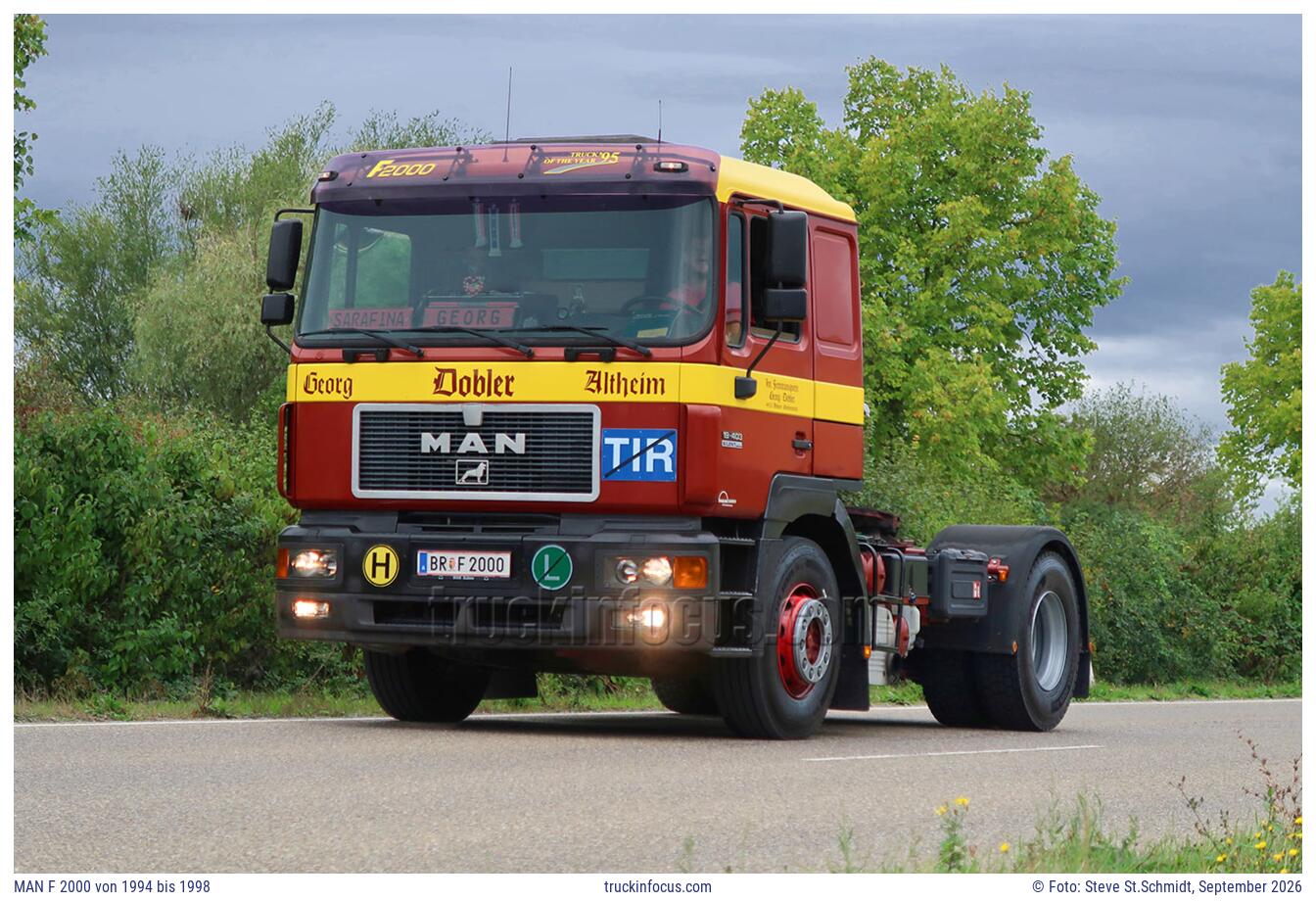 MAN F 2000 von 1994 bis 1998 Foto September 2026
