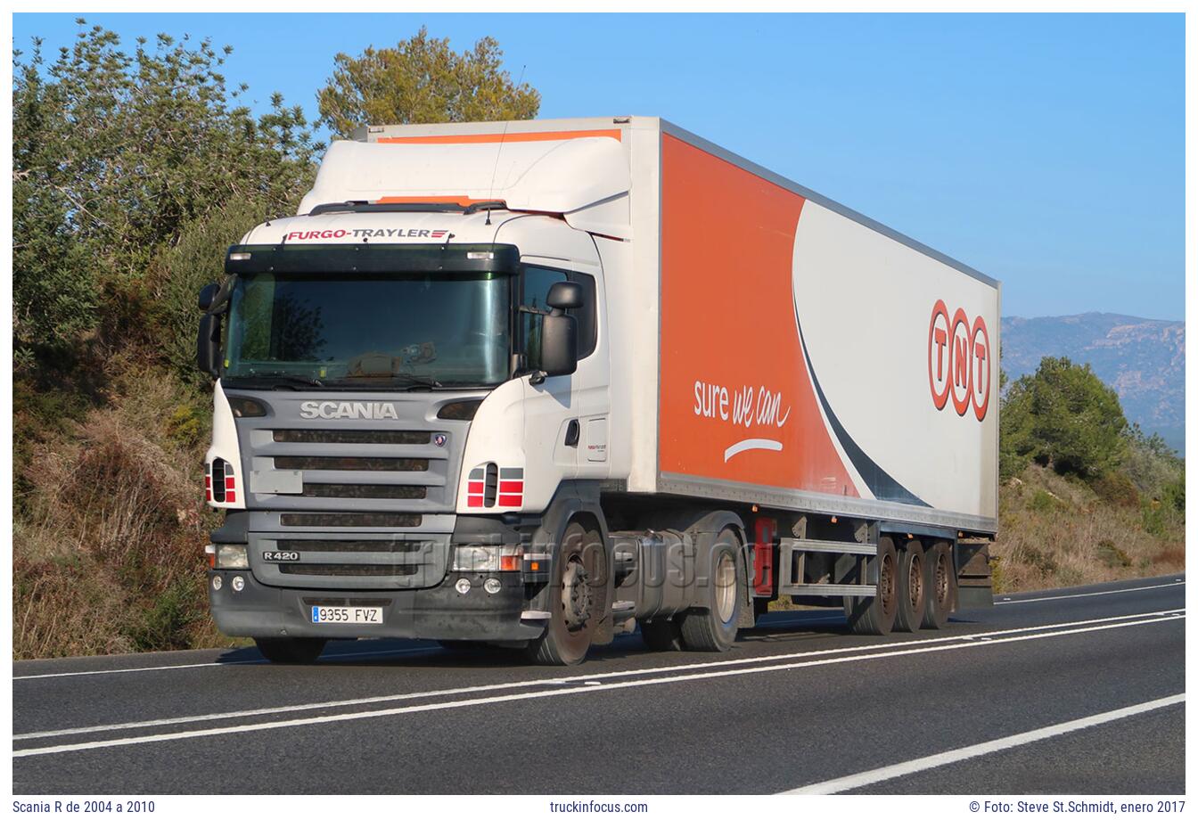 Scania R de 2004 a 2010 Foto enero 2017