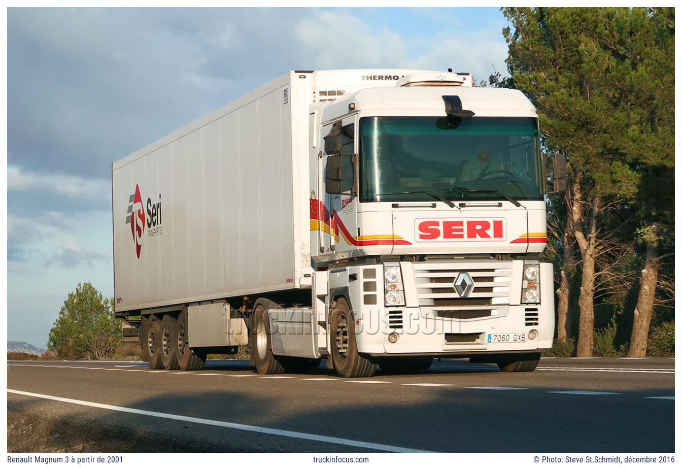 Renault Magnum 3 à partir de 2001 Photo décembre 2016