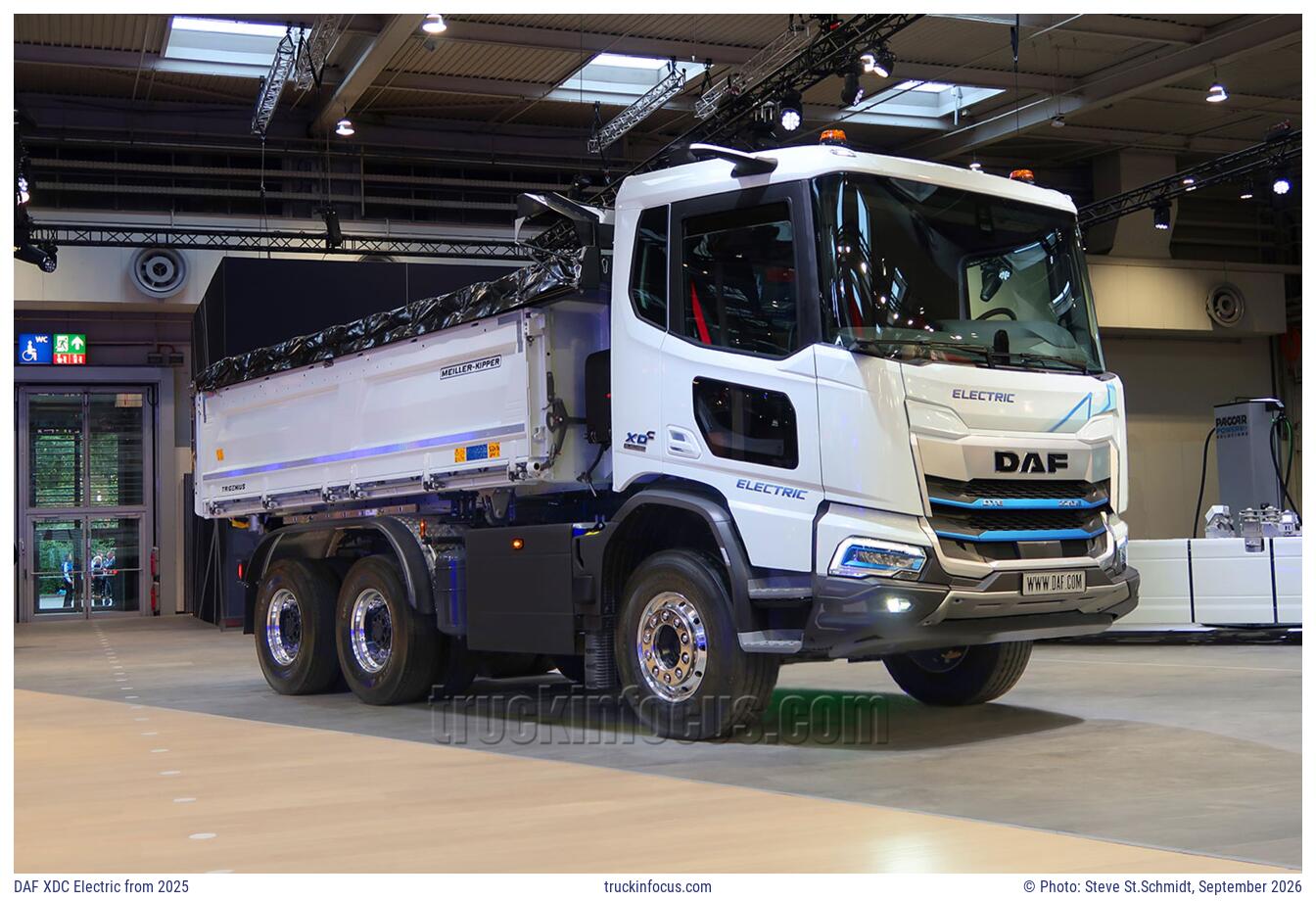 DAF XDC Electric from 2025 Photo September 2026