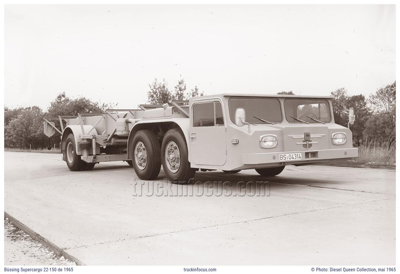 Büssing Supercargo 22-150 de 1965 Photo mai 1965