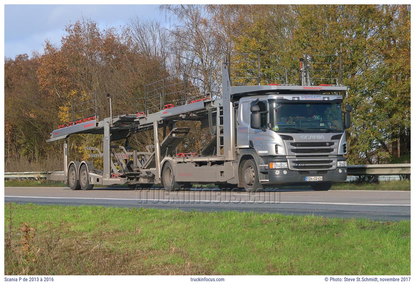 Scania P de 2013 à 2016 Photo novembre 2017