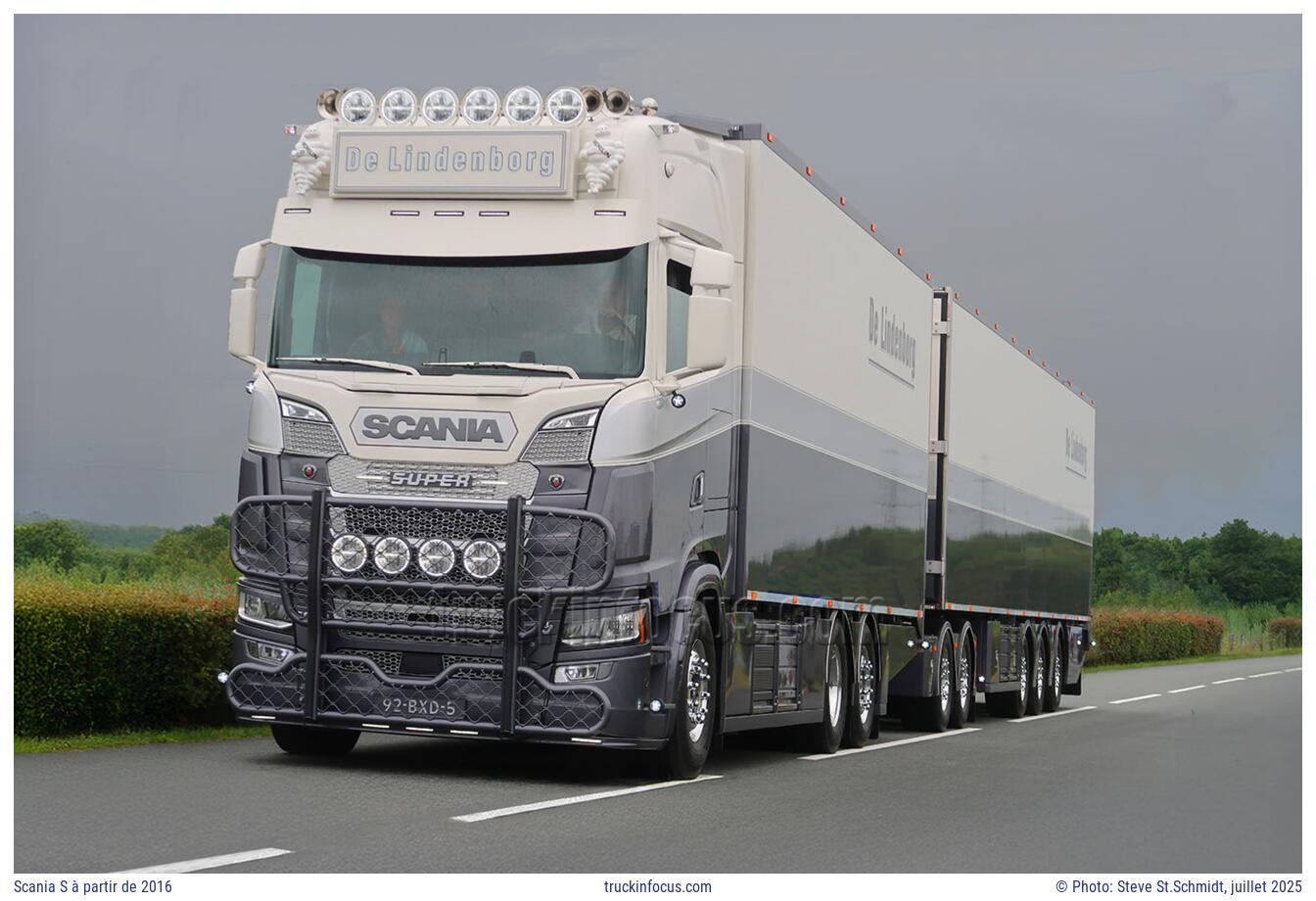 Scania S à partir de 2016 Photo juillet 2025