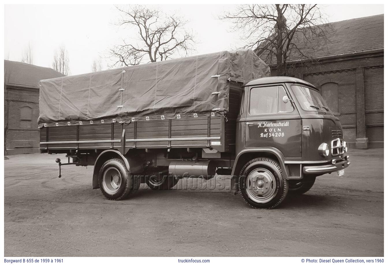 Borgward B 655 de 1959 à 1961 Photo vers 1960