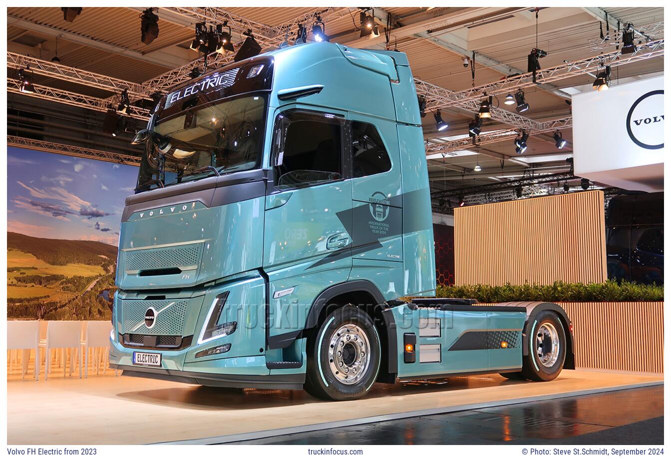 Volvo FH Electric from 2023 Photo September 2024