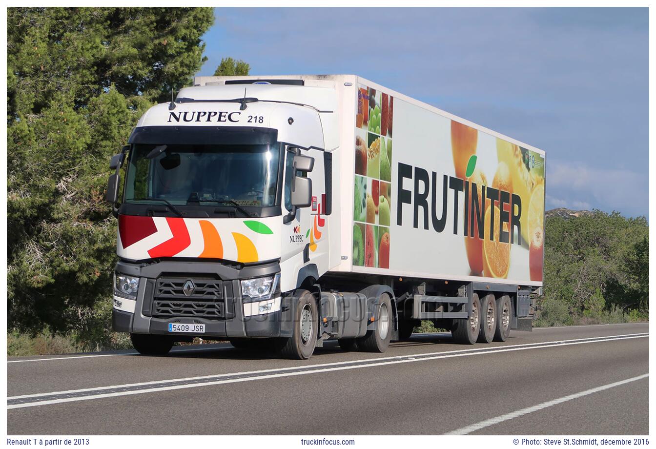 Renault T à partir de 2013 Photo décembre 2016