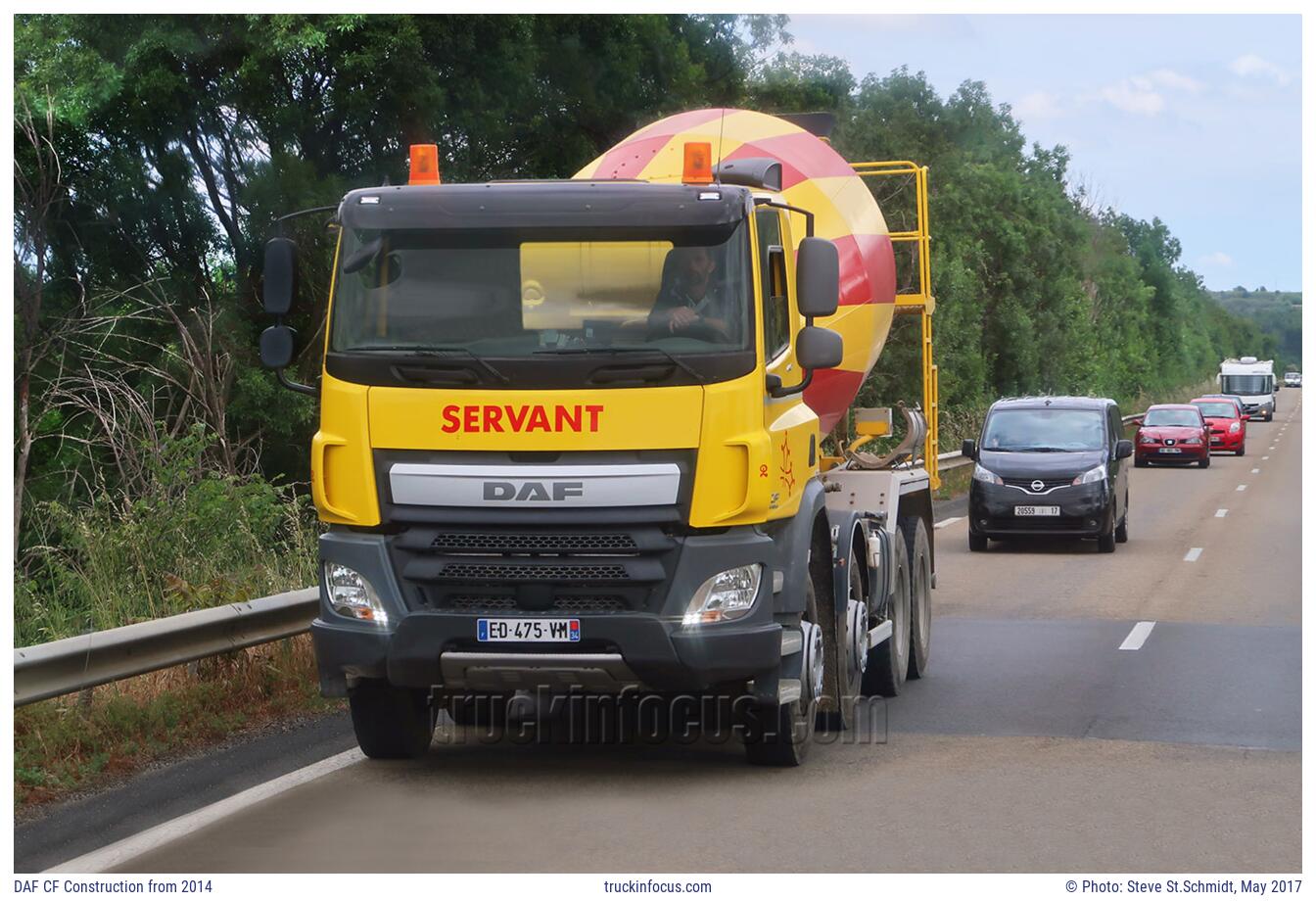 DAF CF Construction from 2014 Photo May 2017