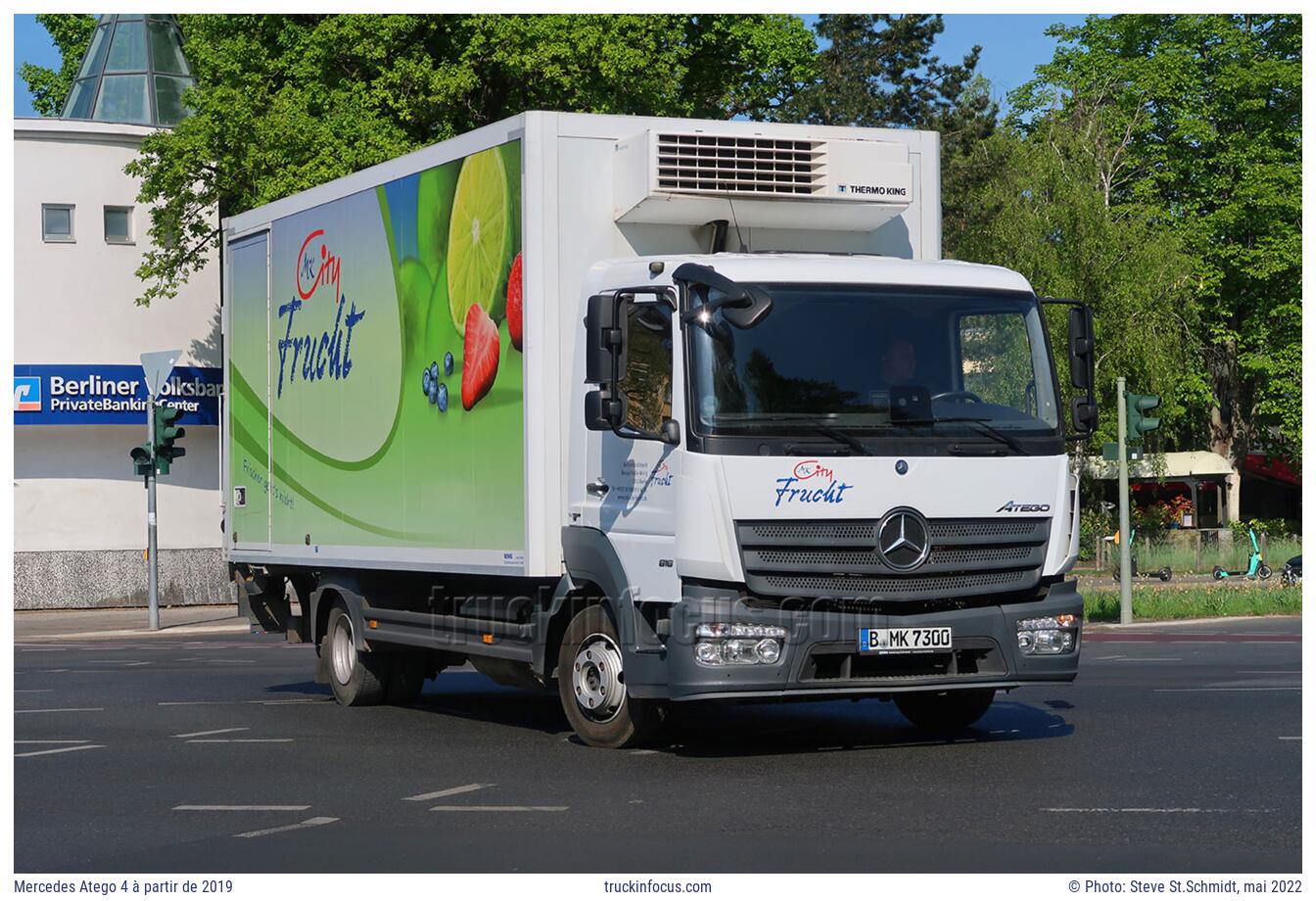 Mercedes Atego 4 à partir de 2019 Photo mai 2022