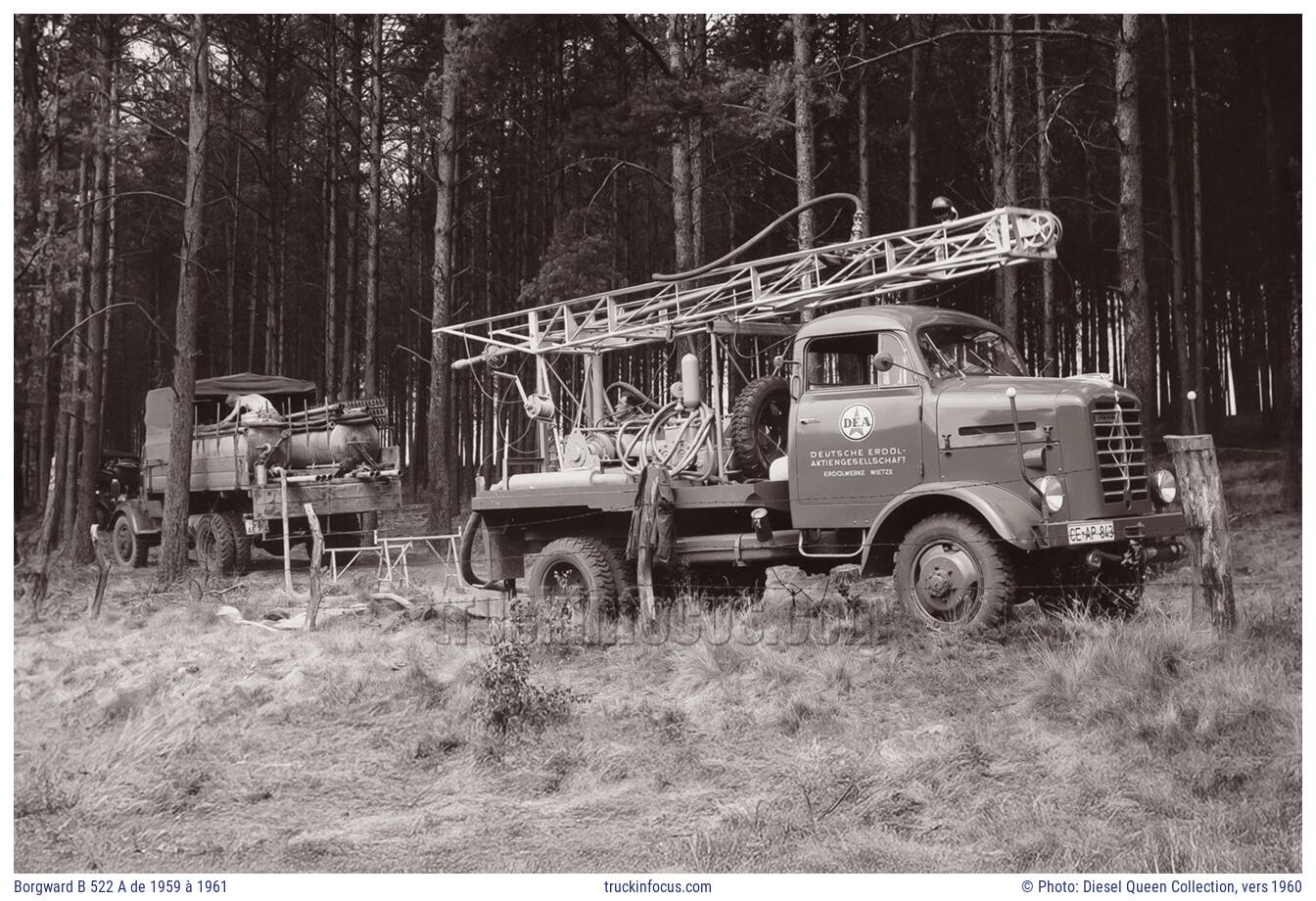 Borgward B 522 A de 1959 à 1961 Photo vers 1960
