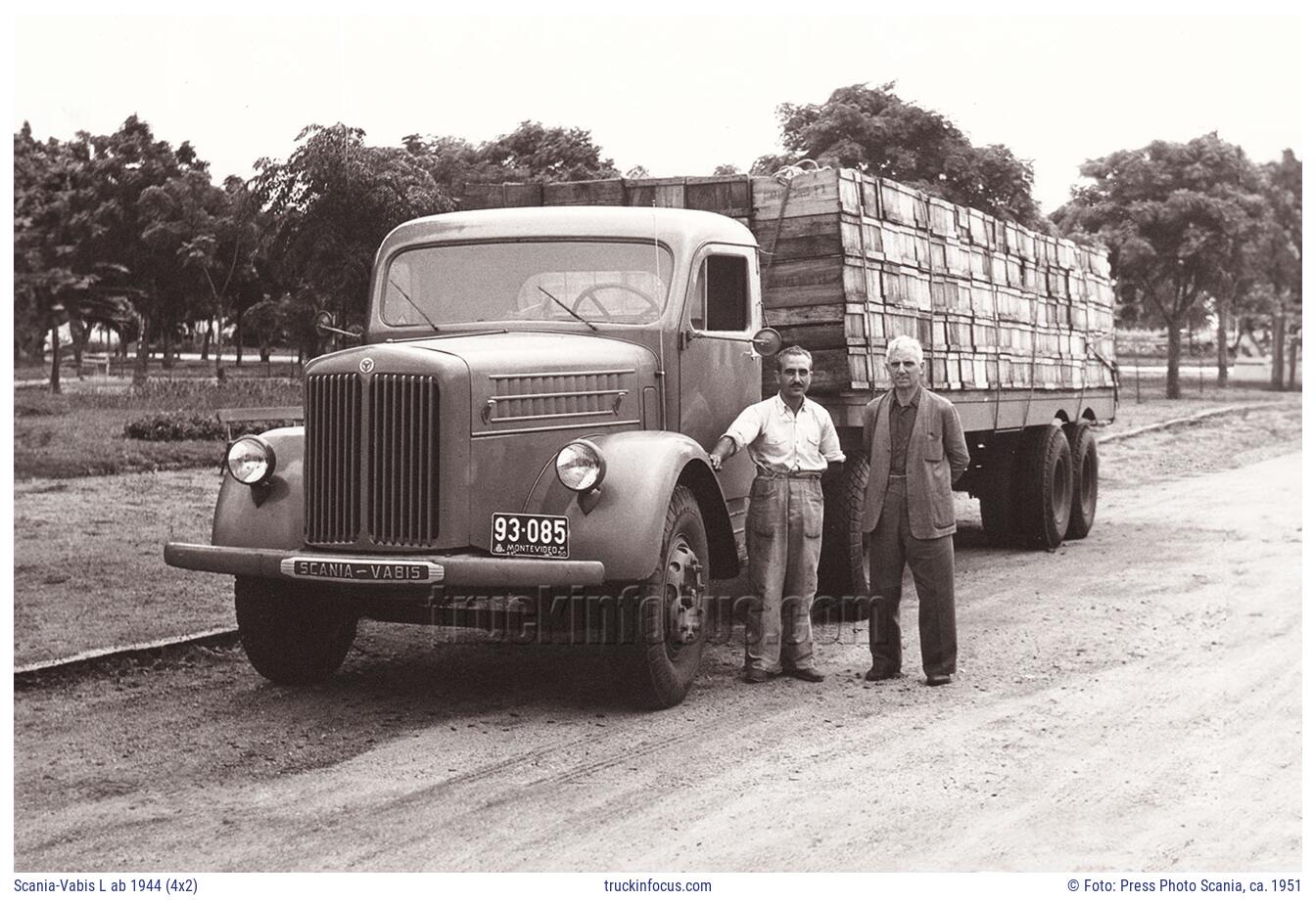 Scania-Vabis L ab 1944 (4x2) Foto ca. 1951